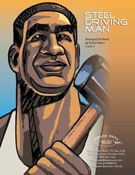 Steel Driving Man Concert Band sheet music cover Thumbnail